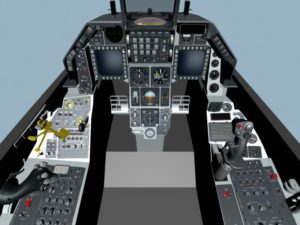 cockpit f16 fighter controls jets jet rafale display side console engine flight layout 16c left master air lockheed center digital