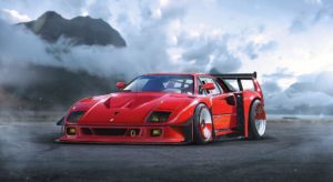 ferrari f40 wallpapers tribute desktop epic backgrounds wallpapercave background cave wallpapersafari f4