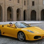 ferrari spider f430 yellow cars scuderia spyder enzo background