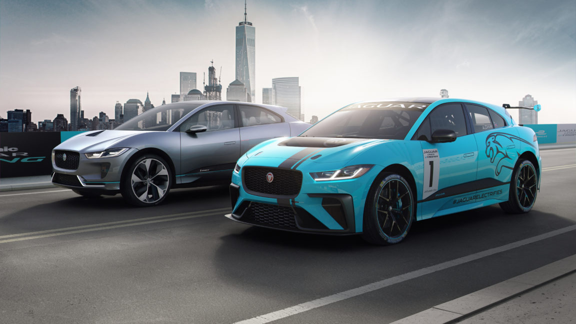 jaguar pace 4k concept electric etrophy suv racing race wallpapers series cars production racecar rover land its vehicle forthcoming starts