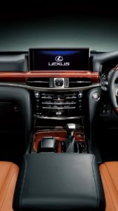 lexus interior lx test