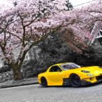 mazda rx7 rx fd3s cherry wallpapers cars re amemiya blossom initial fd yellow jdm desktop background flickr tuning status rotary