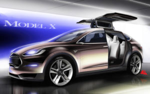 tesla suv electric wallpapers